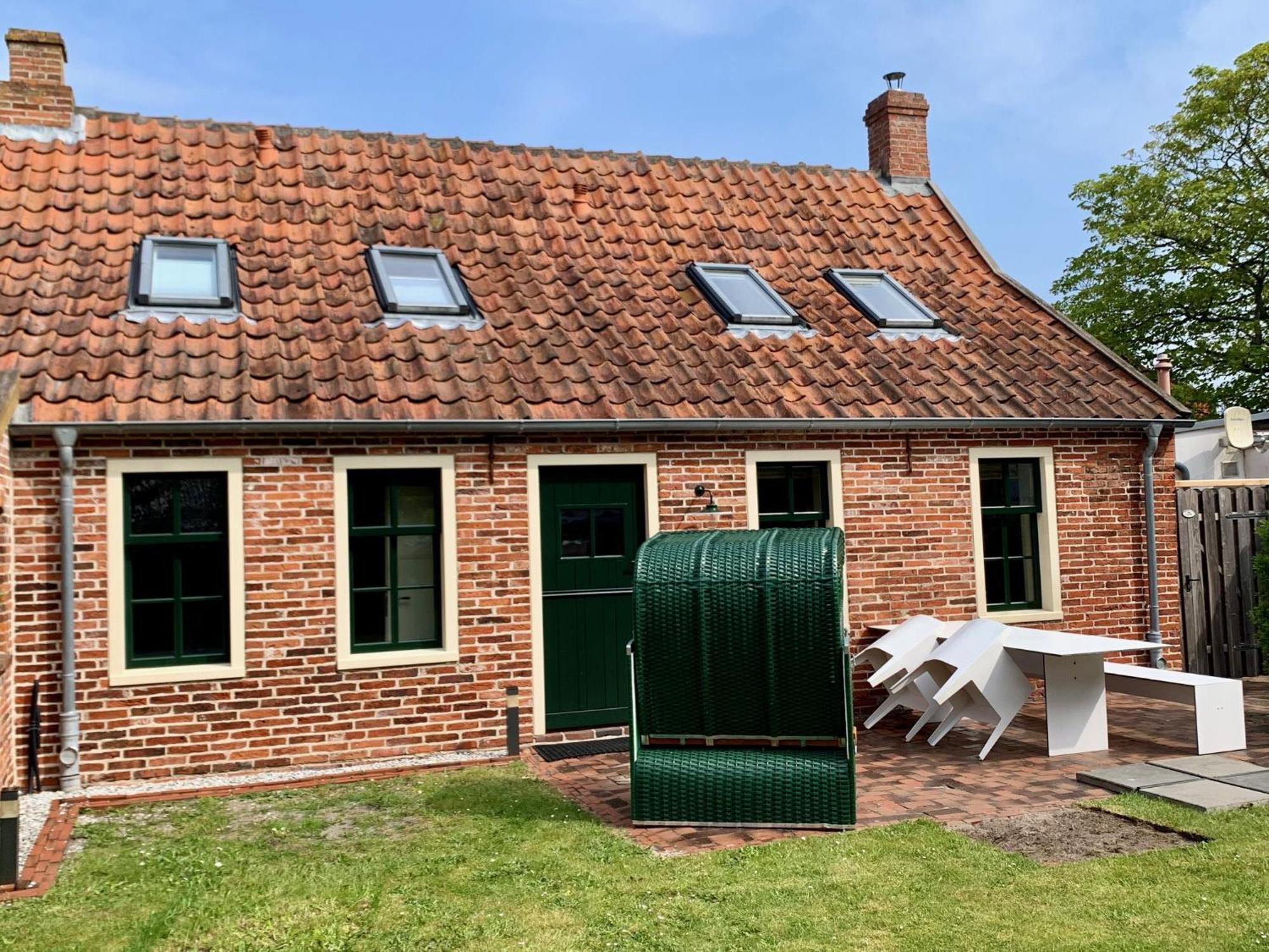 Kapitaenshaus Kate60 Villa Borkum Buitenkant foto