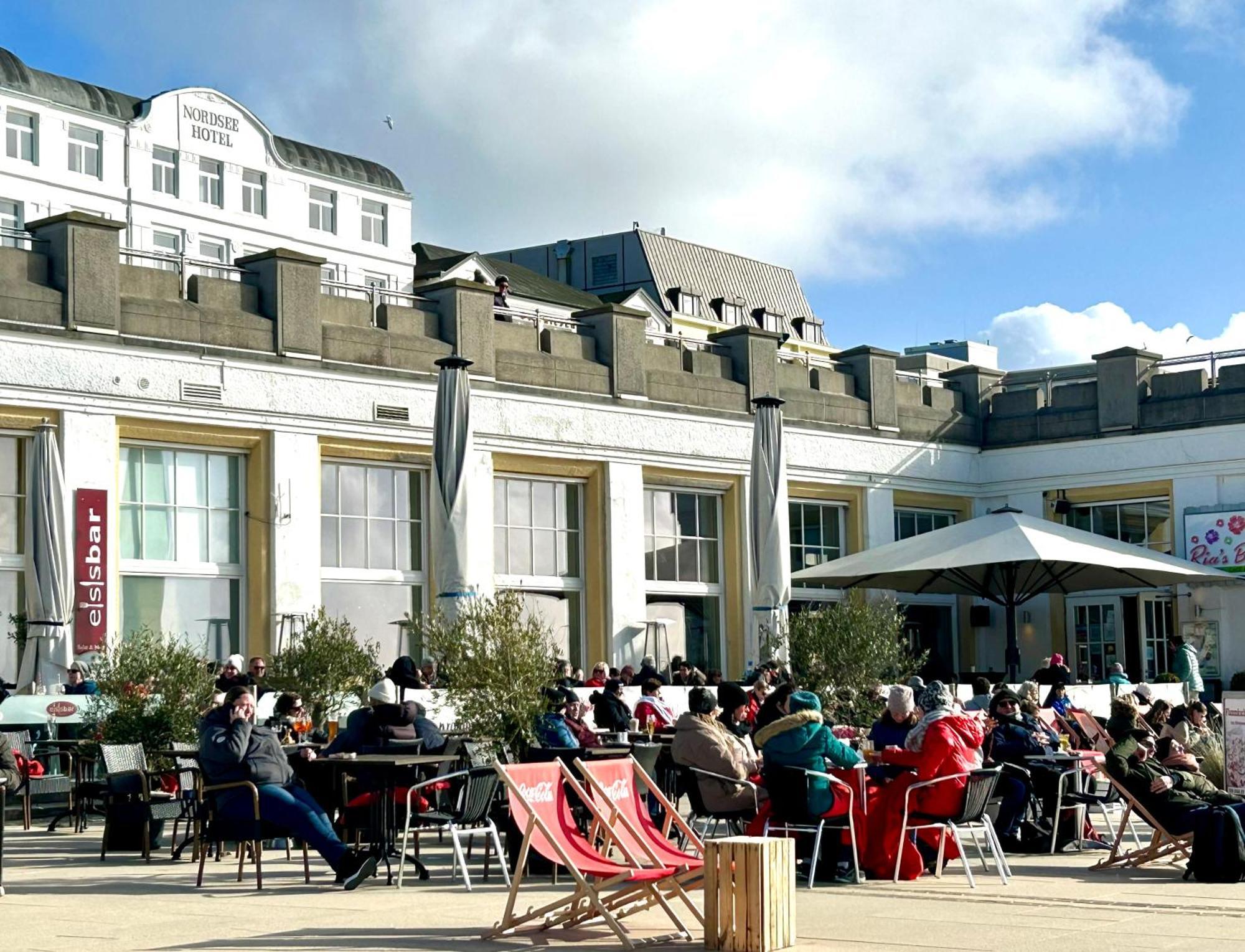 Kapitaenshaus Kate60 Villa Borkum Buitenkant foto
